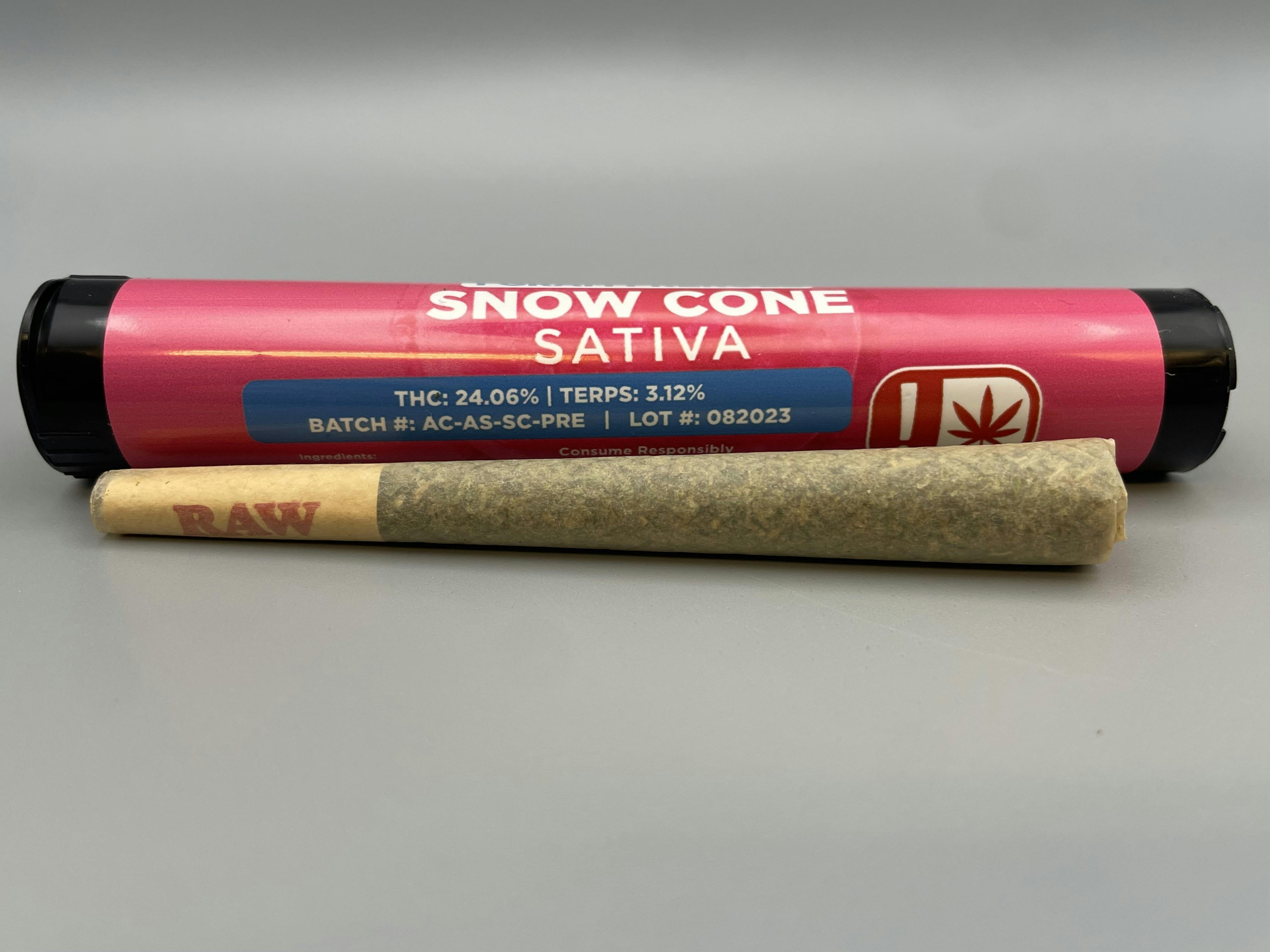 AA-1G Prerolls -Snow Cone (S) at Green Canopy Solutions