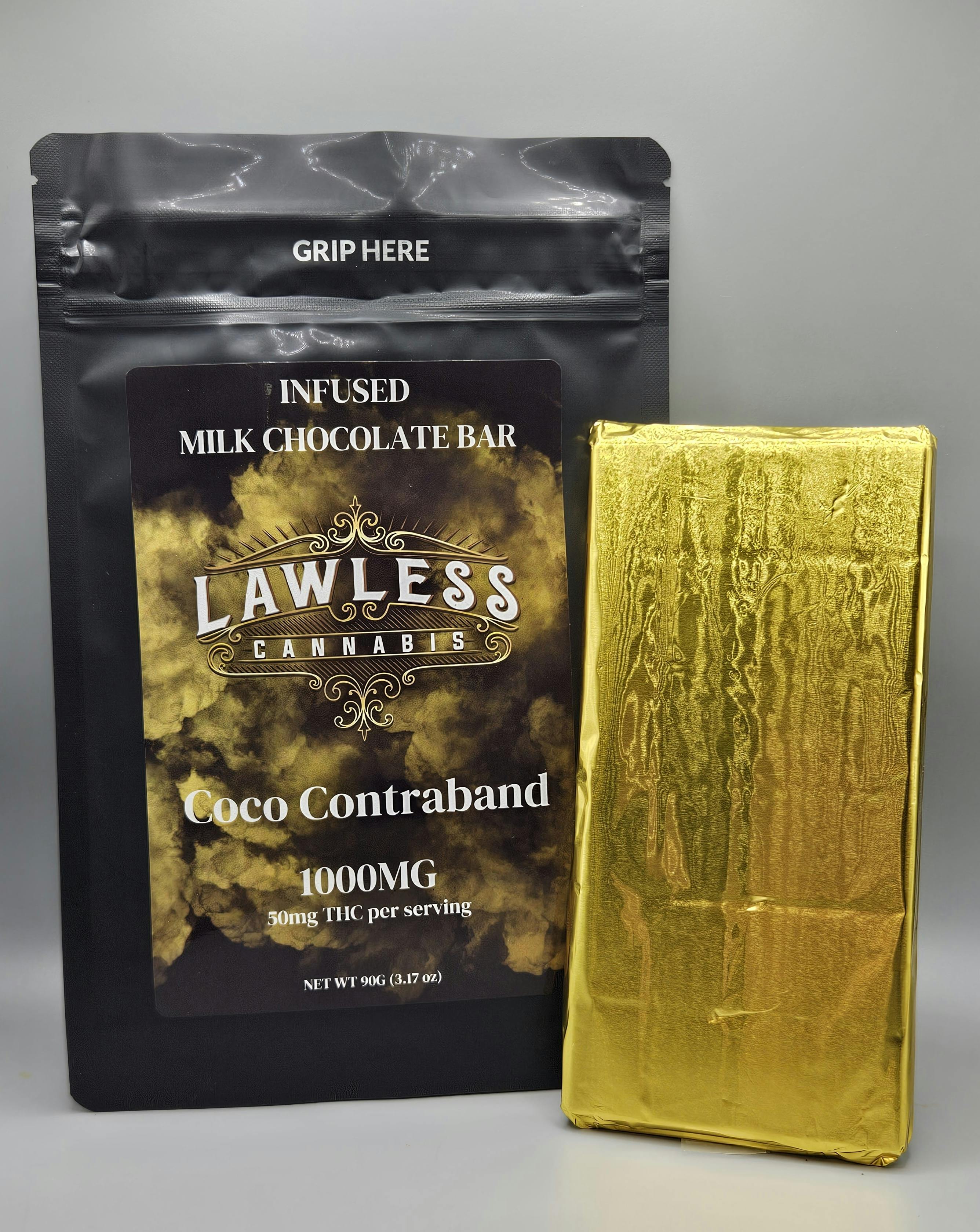Coco Contraband | Chocolates | 10pk | 100mg/ea