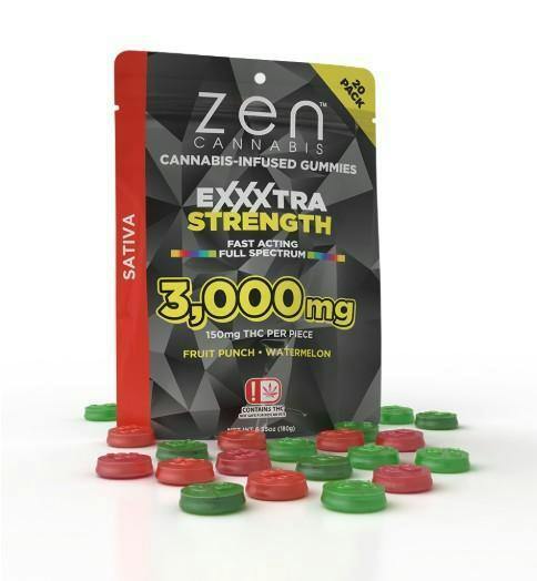 Zen Edibles -3000mg Variety PK (S)