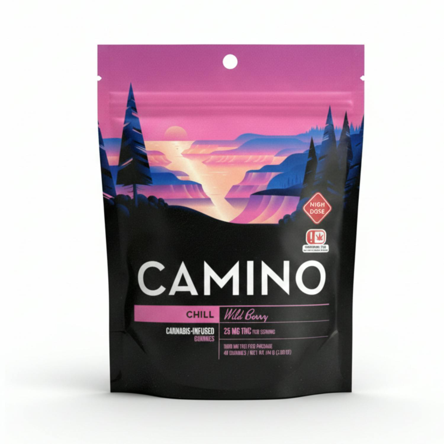 Camino Gummies -1000mg Wild Berry