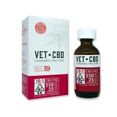 10:1 EXTRA STRENGTH TINCTURE-60ML-(250MG CBD/25MG THC)