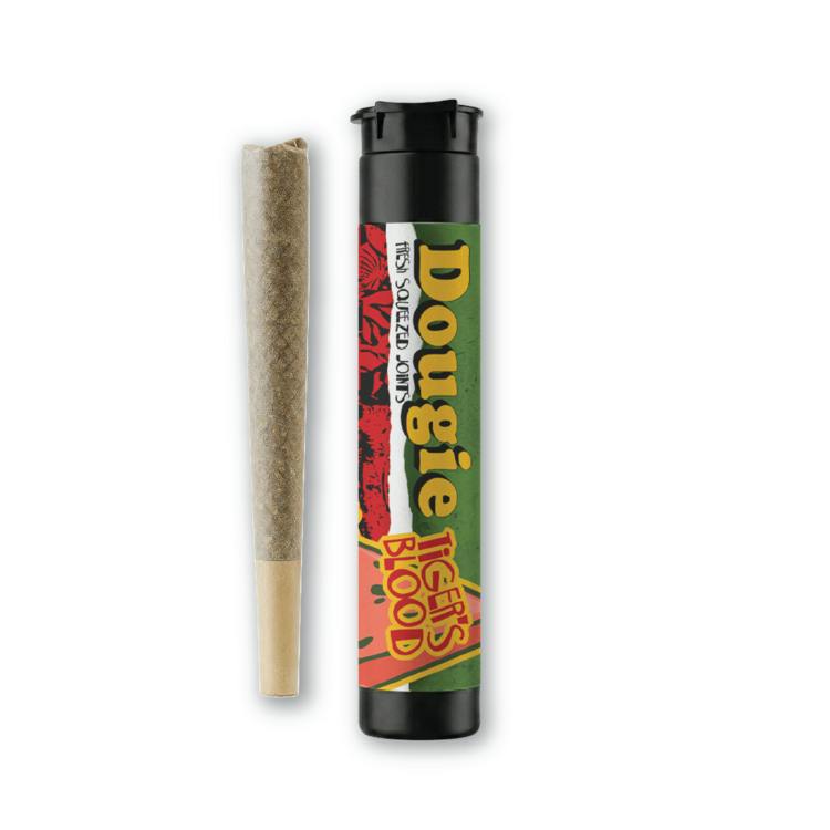 Dougie | Fresh Squeezed Pre-roll | Tiger's Blood | [.75g] DOH