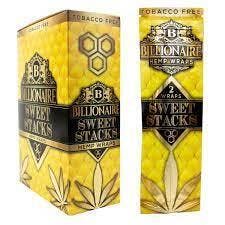 Billionaire Hemp Wraps - Natural - 2 Pack at Boogiez Jackson