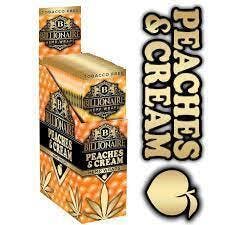 Billionaire Hemp Wraps - Peaches & Cream - 2 Pack at Boogiez Jackson