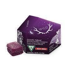 WYLD Boysenberry Gummies 200mg - 2:1:1 THC/CBN/CBD