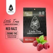 Little Tree - Red Razz - 200mg Live Resin Gummies