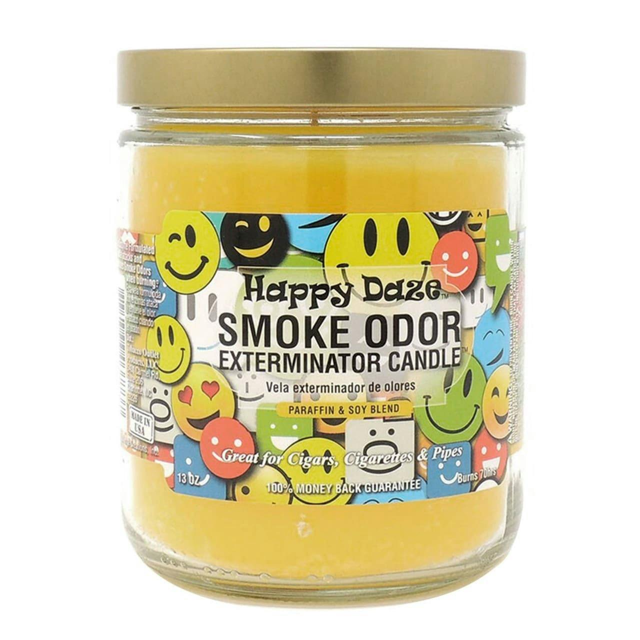 Smoke Odor 13oz Candle - Happy Daze