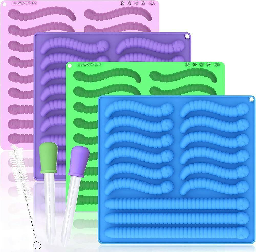 SILICONE WORM MOULD