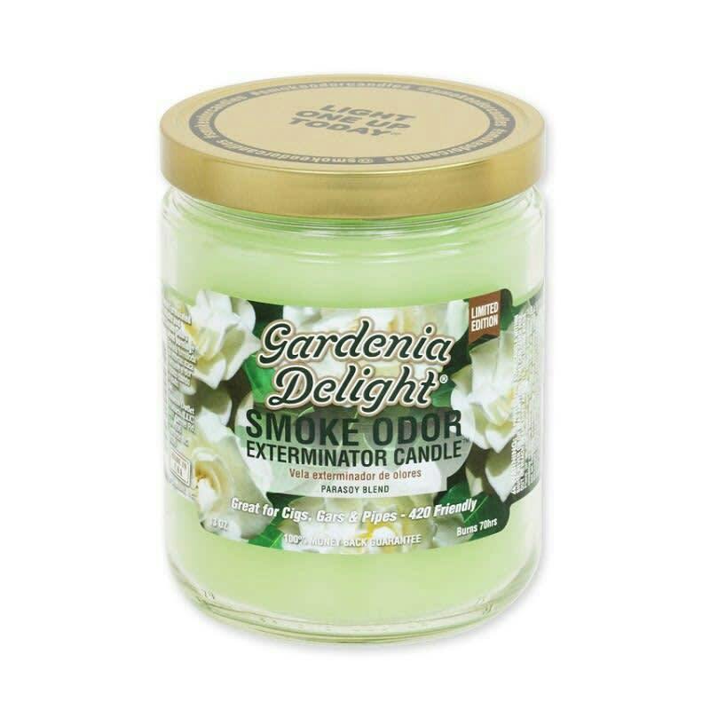 Smoke Odor 13oz Candle - Gardenia Delight