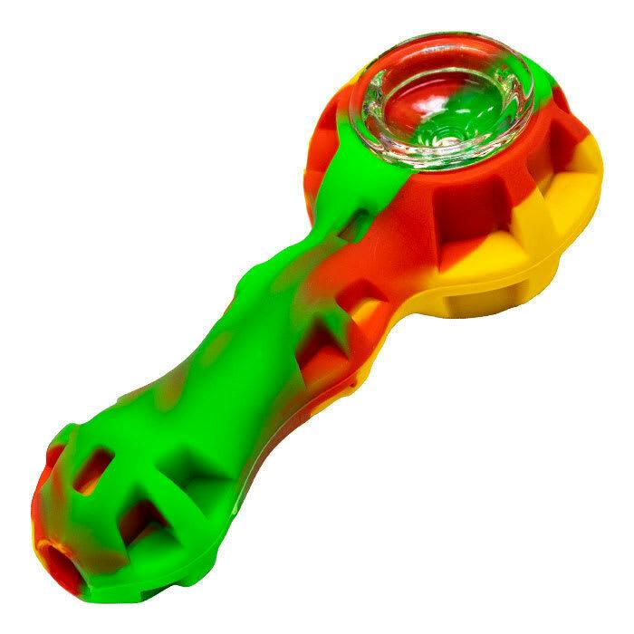 DABBER GLASS W/ WORKED PIPE