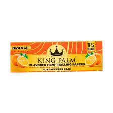 King Palm Orange Hemp Papers 1 1/4