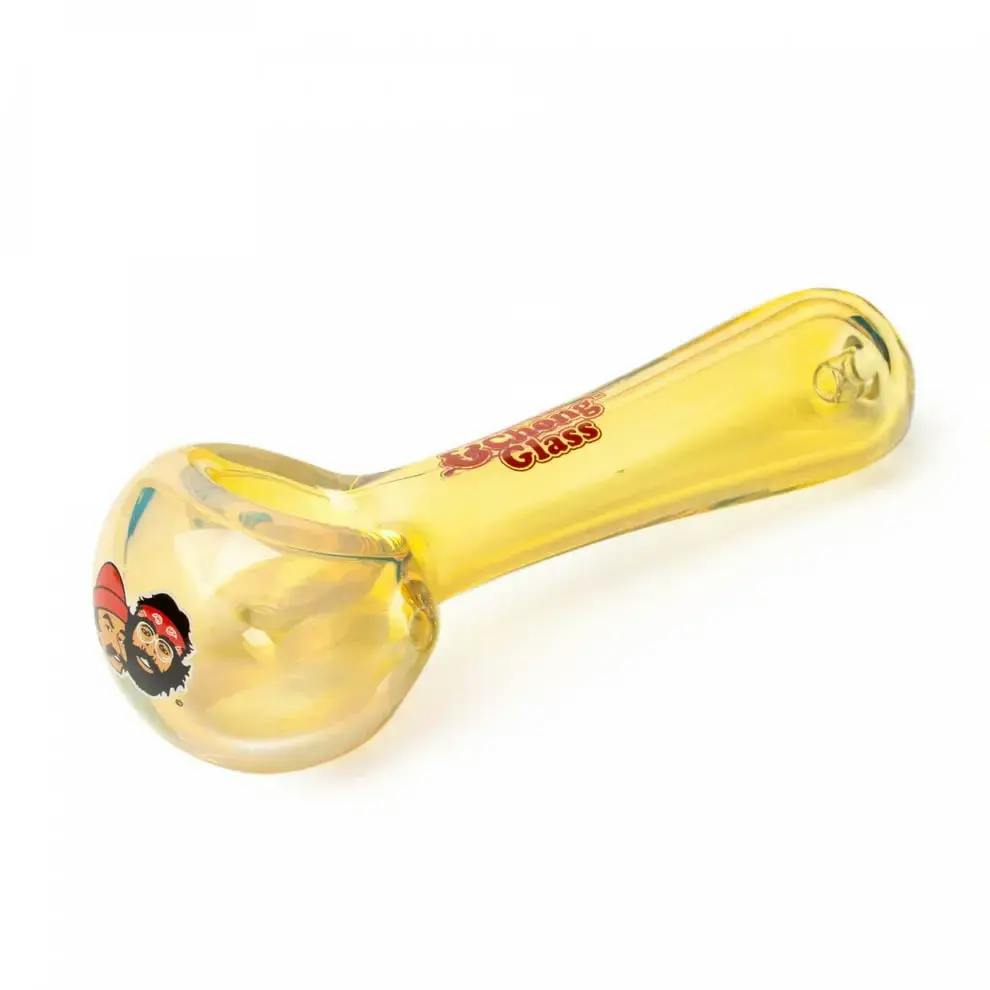 Cheech & Chong Glass 4.5" Colour Changing Sun Kings Hand Pipe