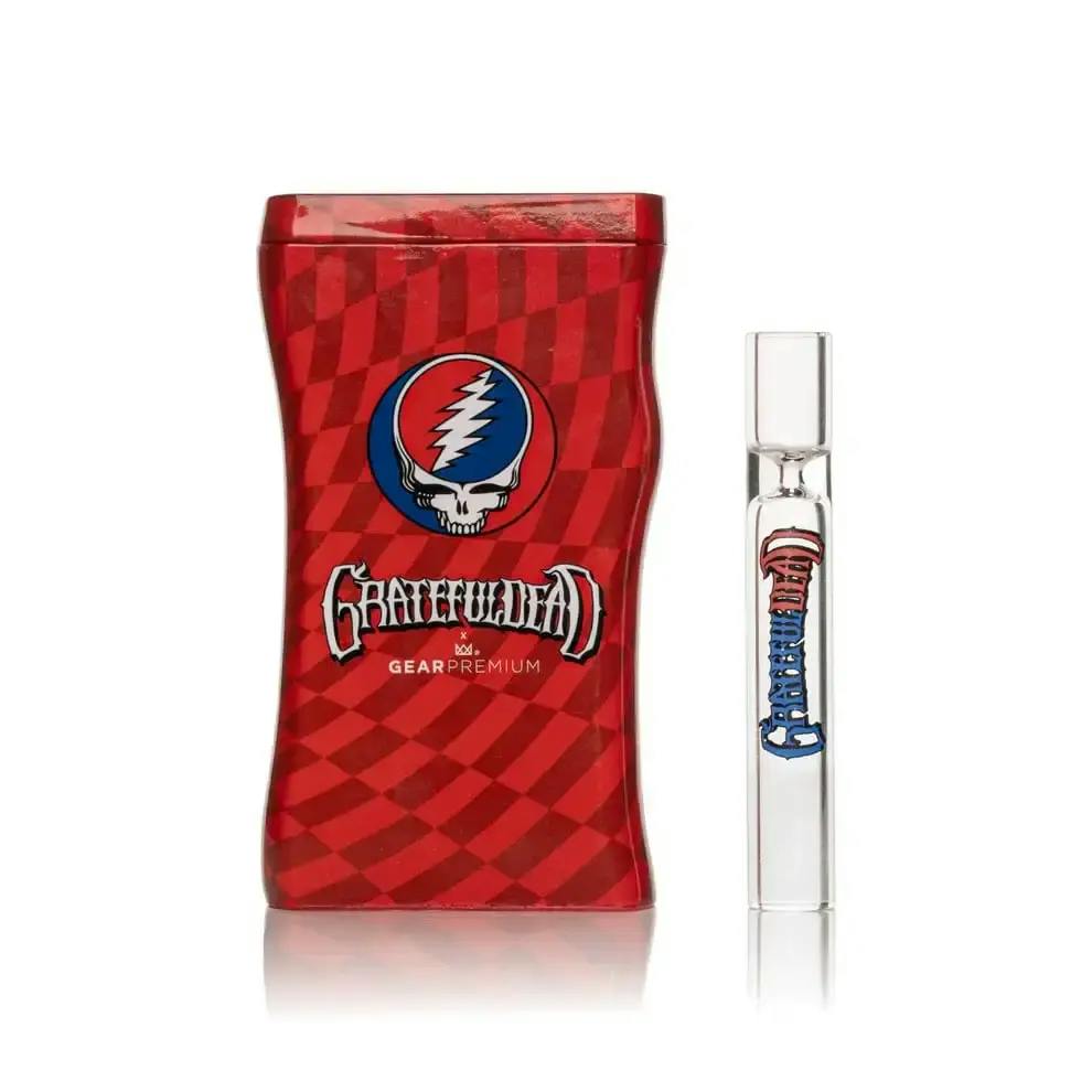 Grateful Dead 3.8" Steal Your Face Dugout W/Borosilicate Taster