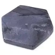 Black Marble Hexagon - Incense Burner