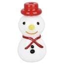 Snowman Glass Pipe 3.5"