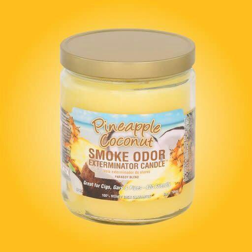 Smoke Odor 13oz. Candle - Pineapple Coconut