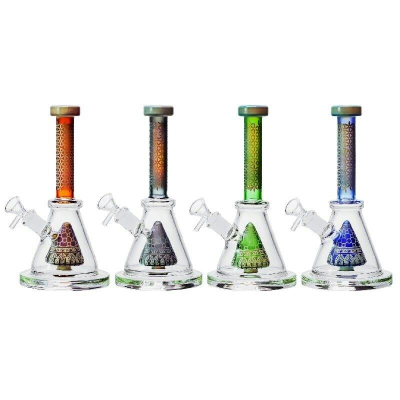 9.5" Cone Perc Thick Bong
