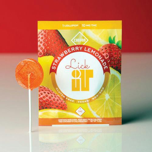 50 mg Canyon - Strawberry Lemonade Sucker