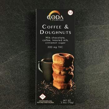 300 mg Coda Milk Chocolate - Coffee and Doughnuts