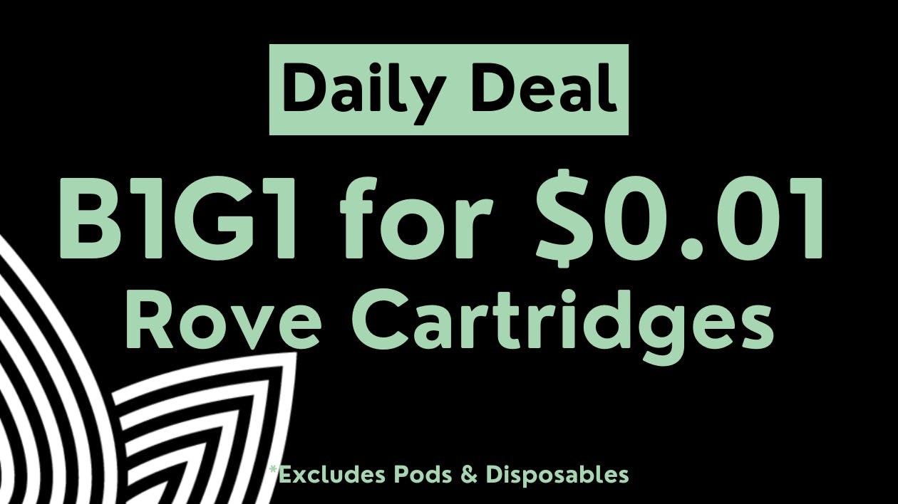 B1G1 for 0.01 Rove Carts at Zen Leaf Flamingo Weedmaps