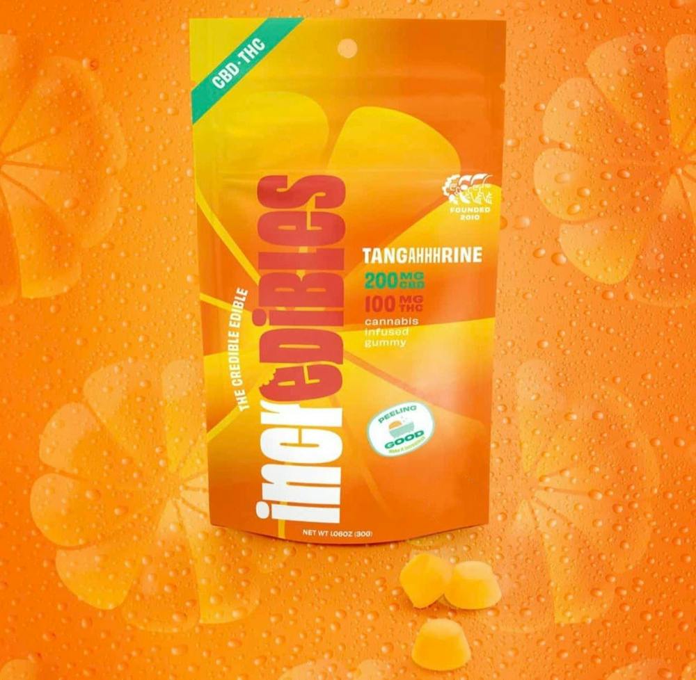 Incredibles 100mg Gummies - Sour Tangahhhrine 2:1 (CBD:THC)
