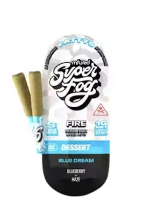 Mfused 1g Twisted Fatties Infused Multipack (2 x 0.5g) - Blue Dream