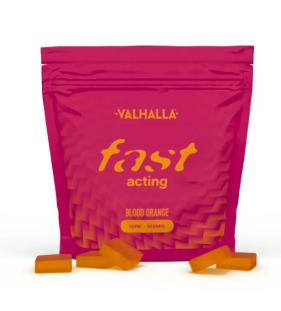 Valhalla 100mg Fast-Acting Gummies - Blood Orange