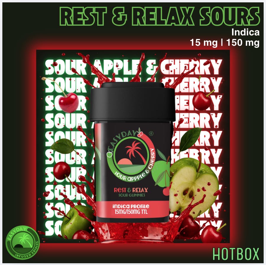 Rest and Relax - 15 mg Sours