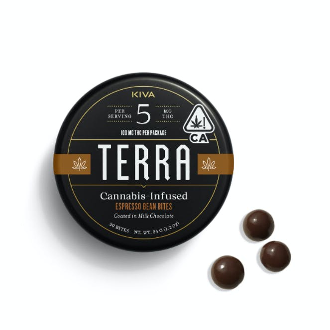 DARK CHOCOLATE ESPRESSO BEANS: 20pk