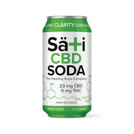 SATI 23mg HEMP SODA - Lemon Lime