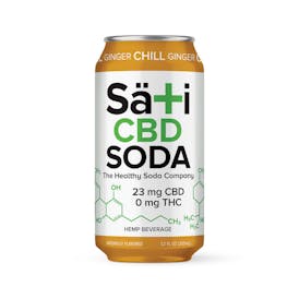 SATI 23mg HEMP SODA - Ginger