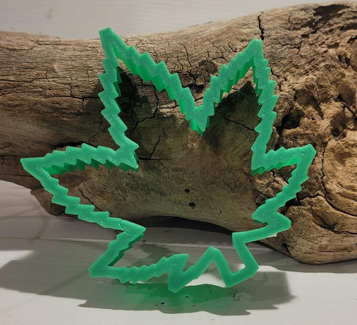 Cannabis Leaf Cookie Cutter