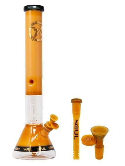 Soul Glass: Avatar Series Jade Yellow (18 Inches Bong)