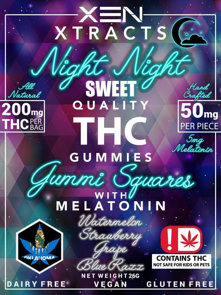 Night Time 200mg Sweet Gummies