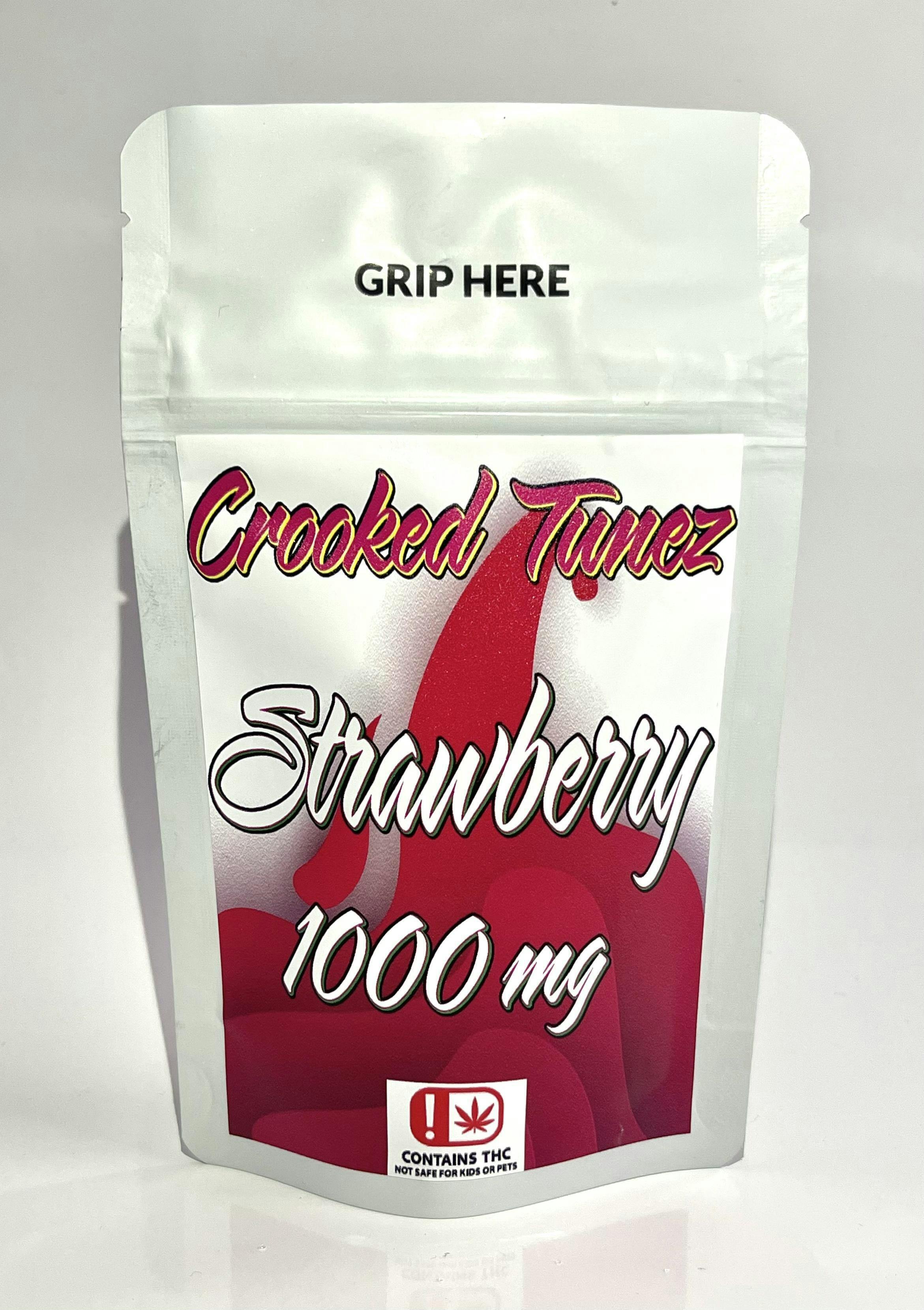 Strawberry 1000mg 10pk Gummies