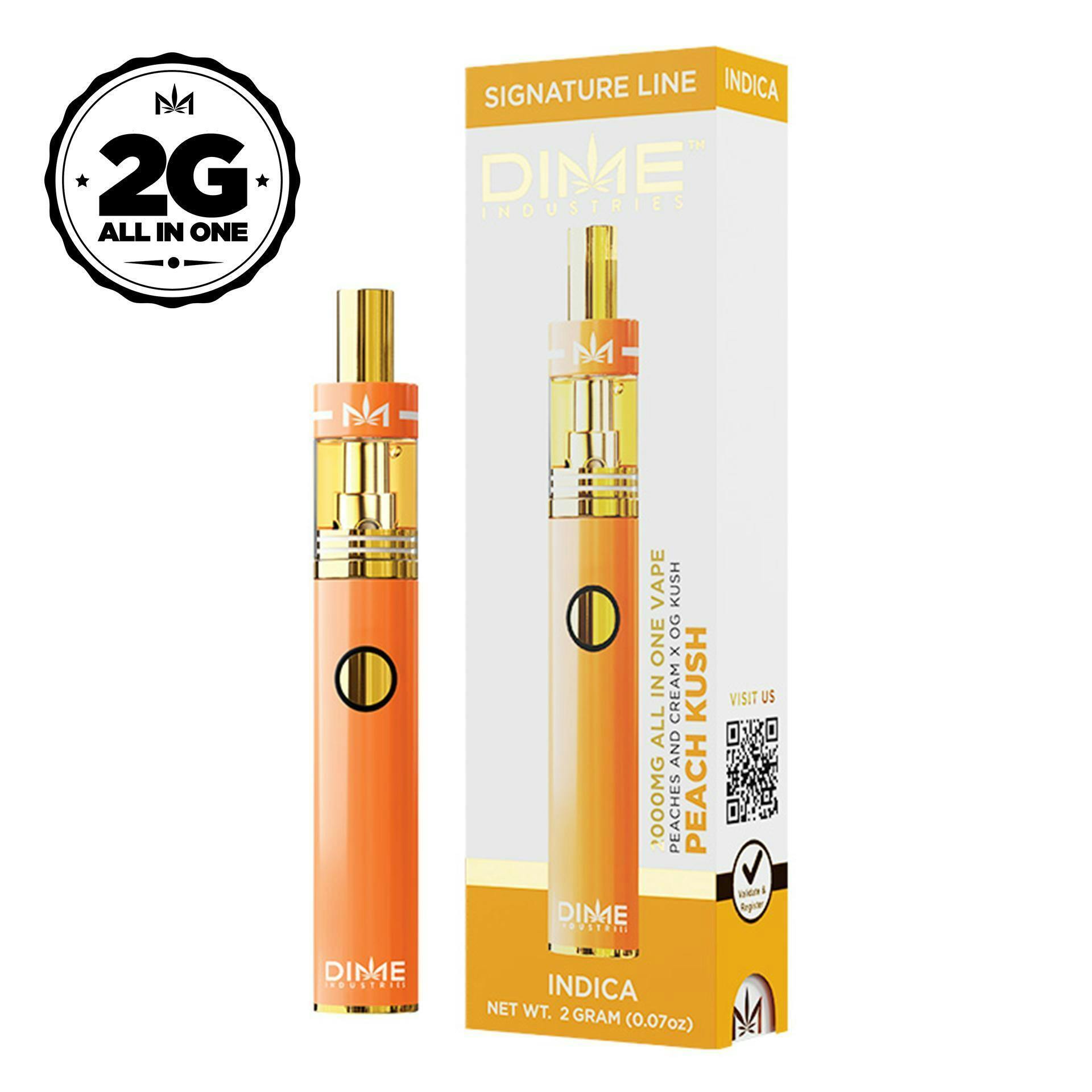DI Peach Kush 2g Disp Vape