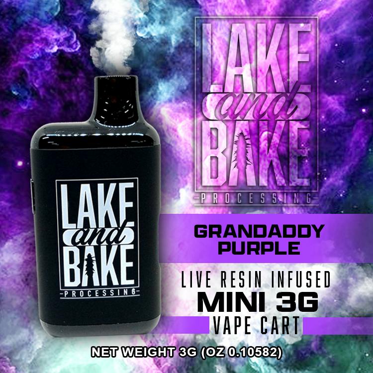 Granddaddy Purple 3g LIVE RESIN Disp