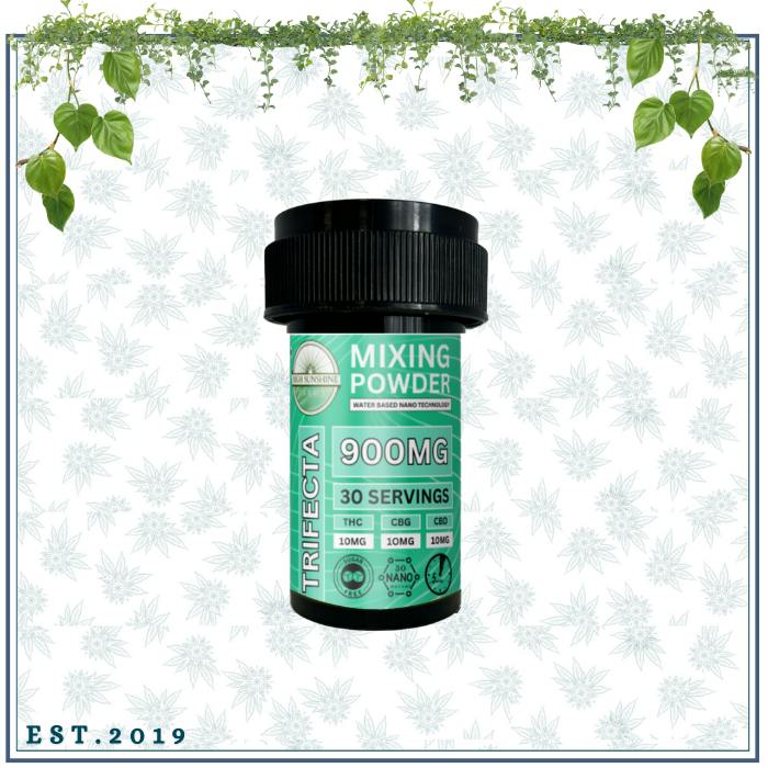 Trifecta THC:CBD:CBG Mixing Powder - 900mg