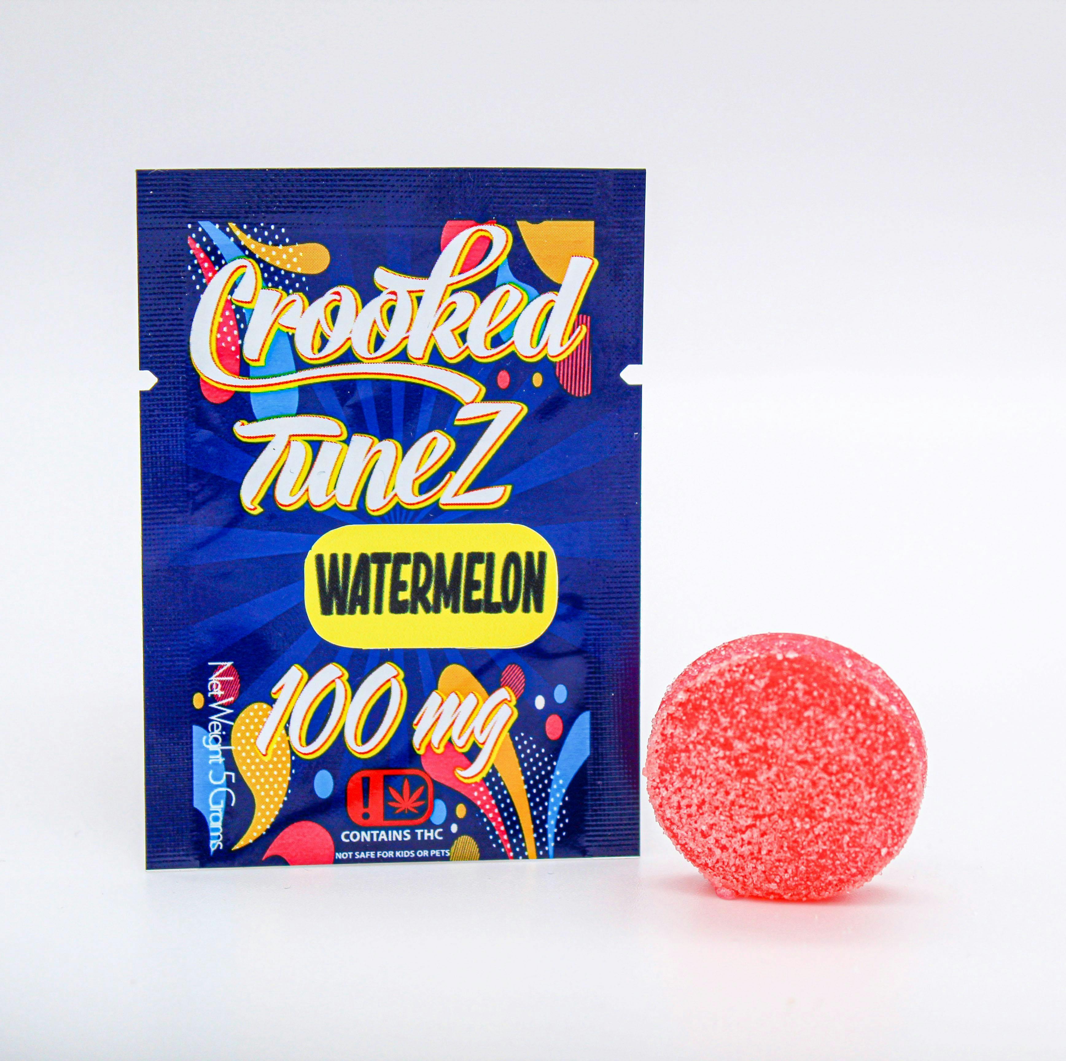 Watermelon 100mg Single Gummy