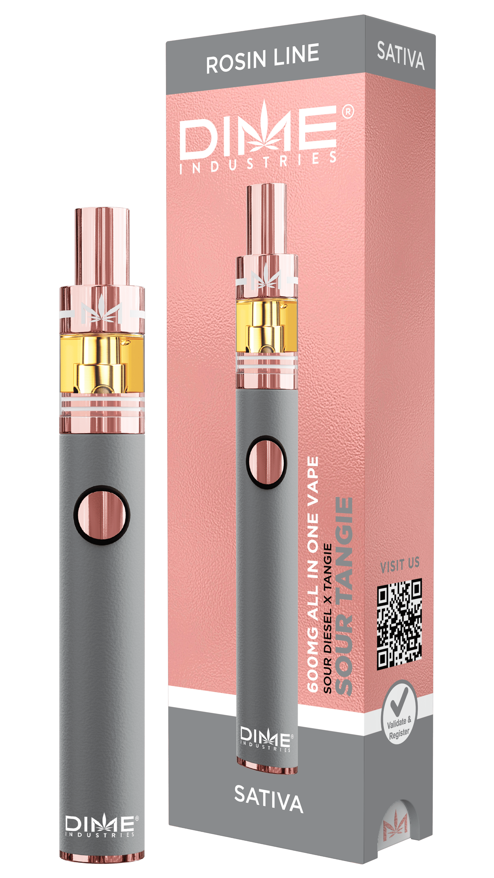 Rosin Sour Tangie 600mg Disp Vape