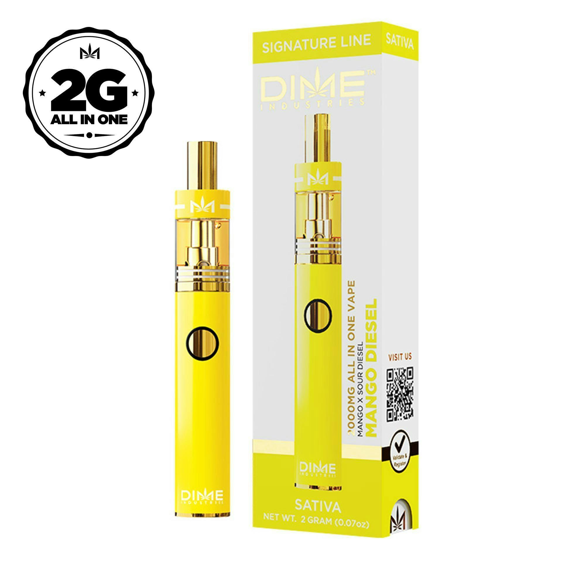 Mango Diesel 2g Disp Vape