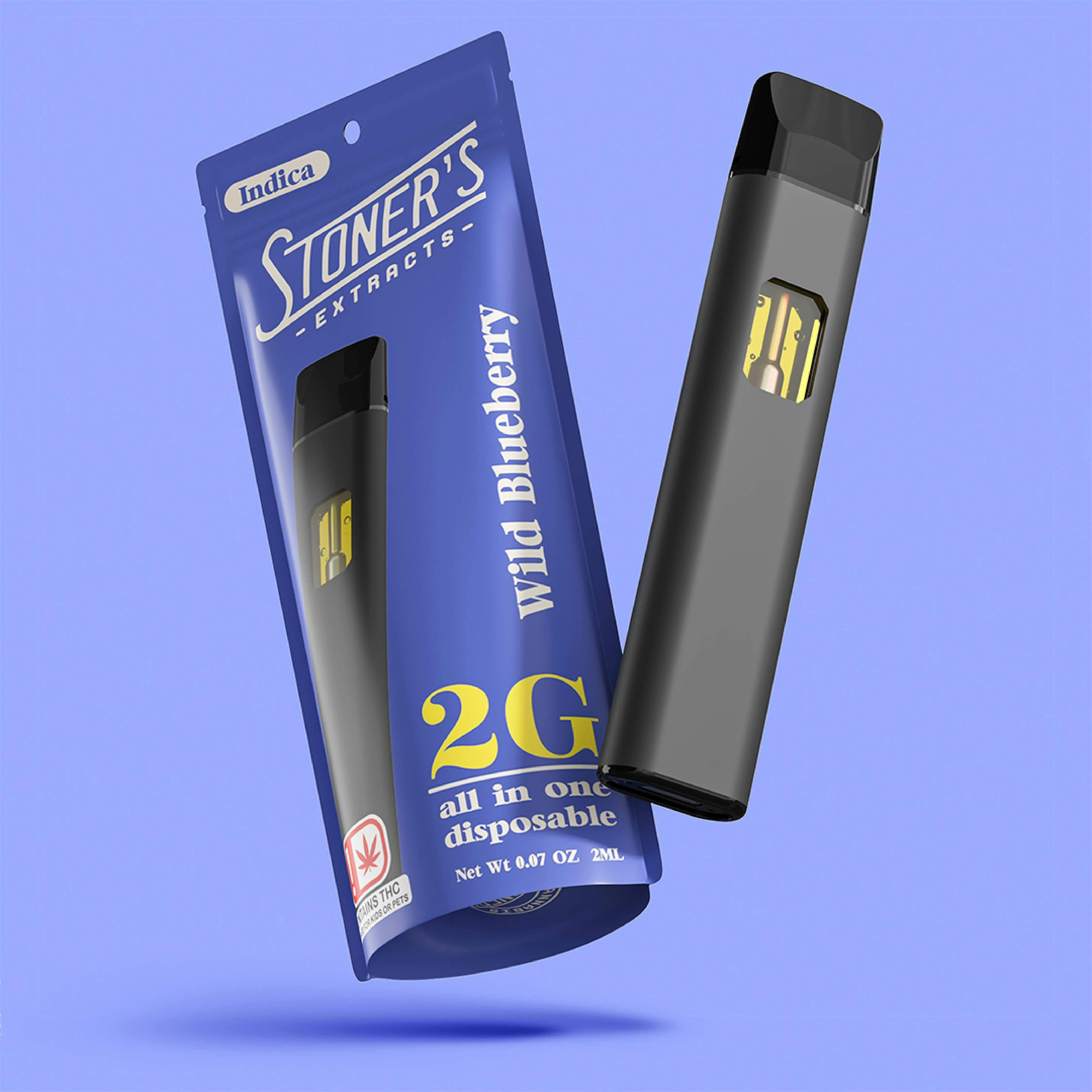 Wild Blueberry 2g Disp Vape