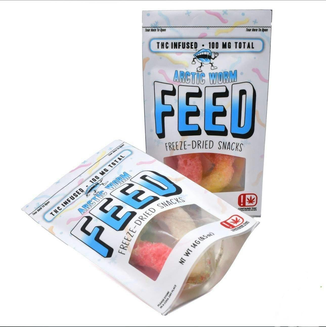 Artic Worm 100mg Freeze Dried Edibles