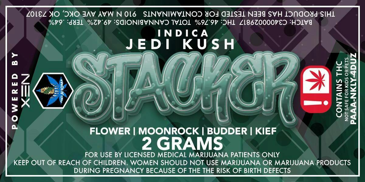 Jedi Kush Stacker 2g Infused Preroll