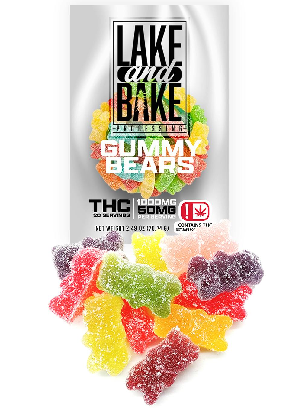Gummy bears 1000mg