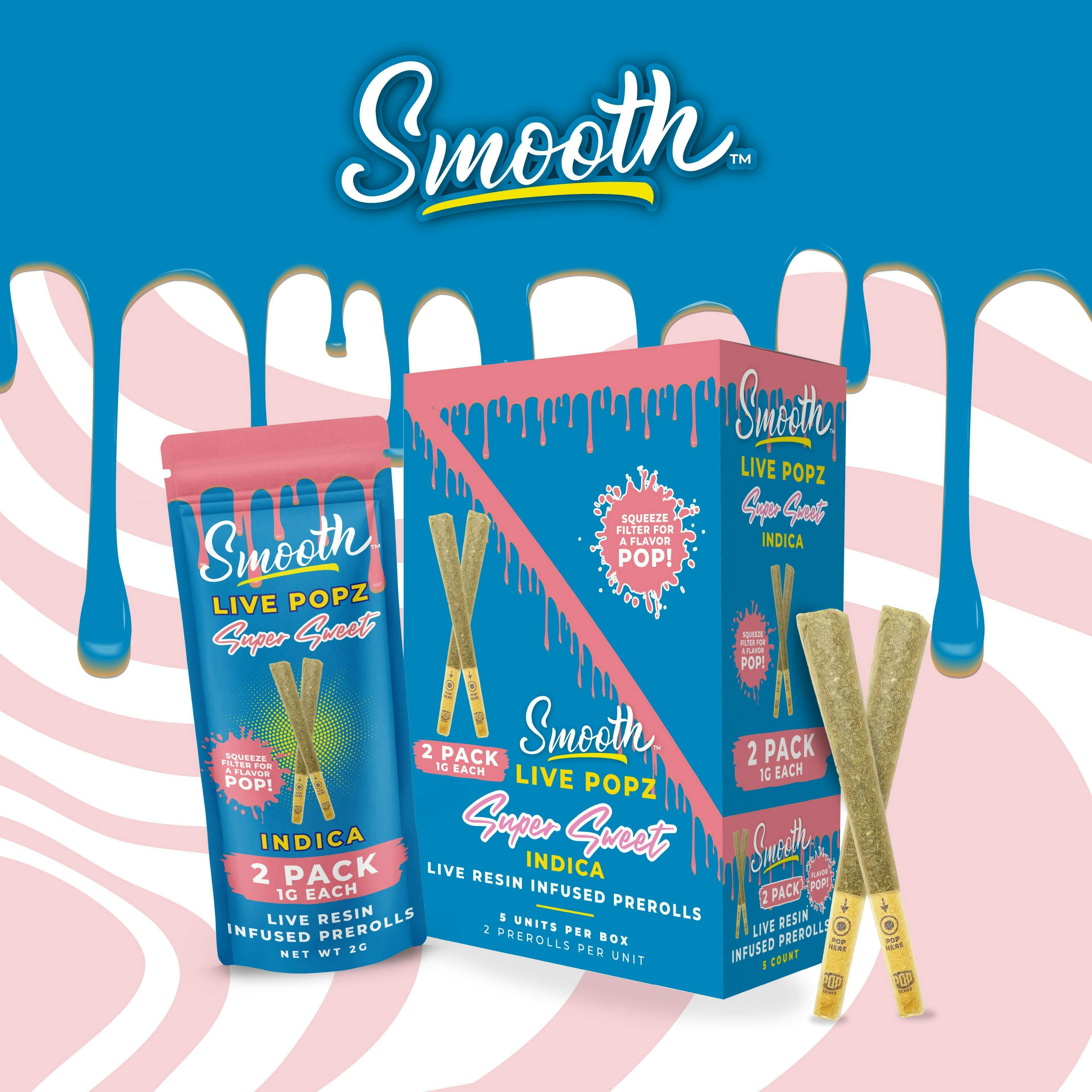 Super Sweet 1g Infused Prerolls 2pk (I)