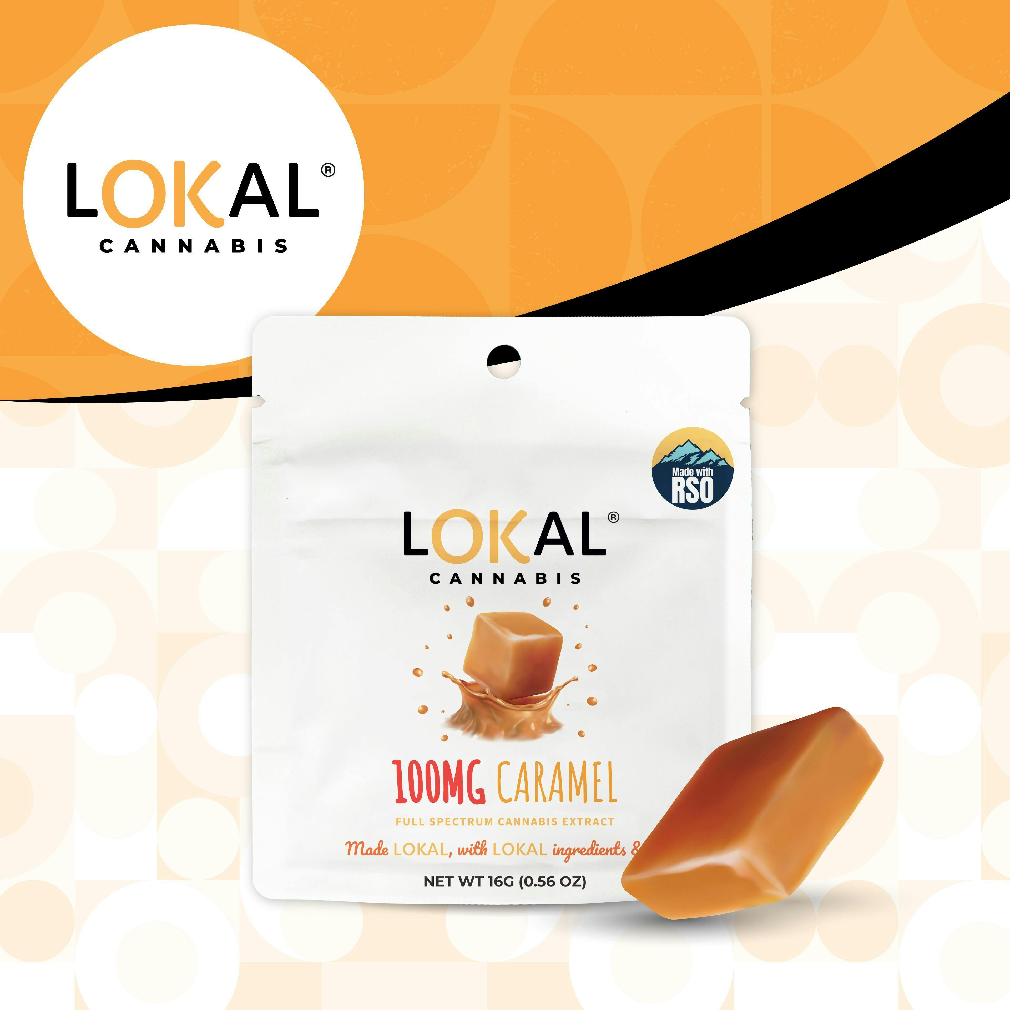 RSO 100mg Single Caramel