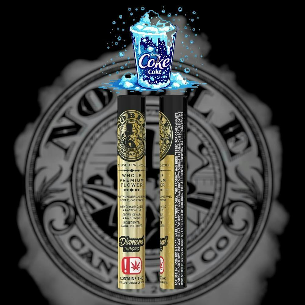 Frozen Coke 1g Diamond Infused Pre Roll (H)