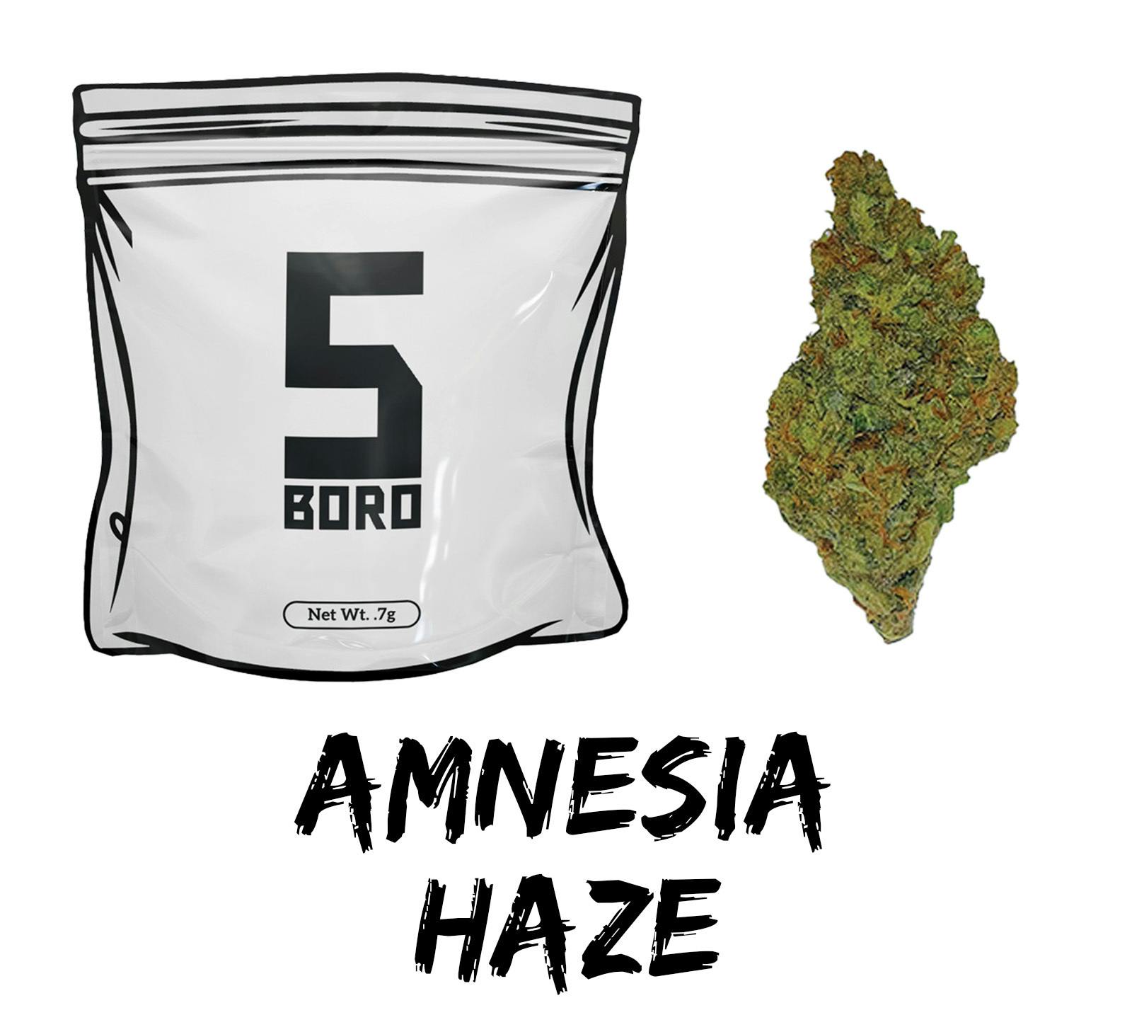 5Boro | Flower | Amnesia Haze (Sativa) | .7g