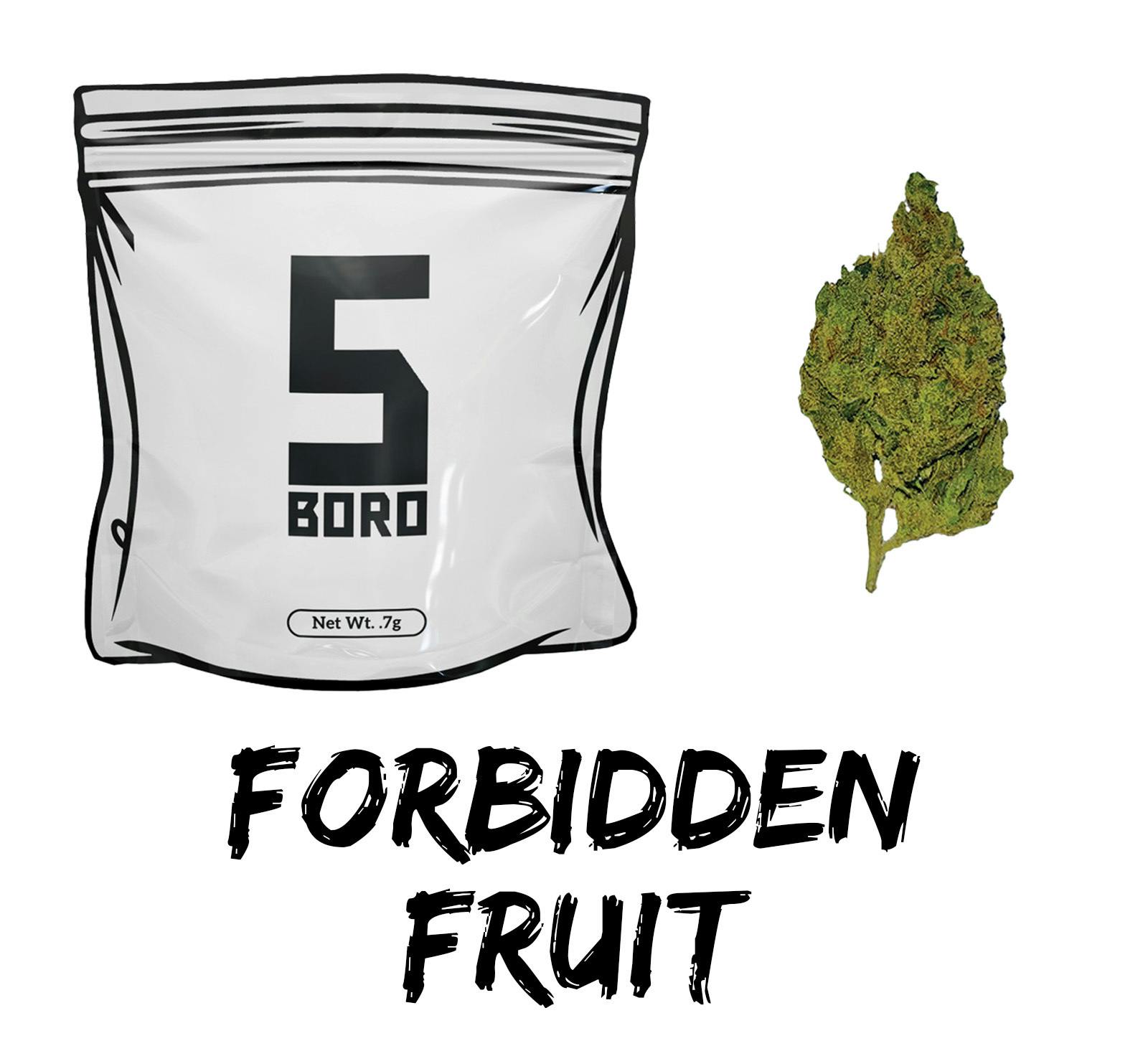 5Boro | Flower | Forbidden Fruit (Hybrid) | .7g